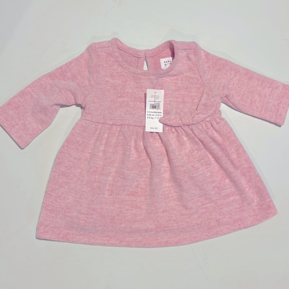 NWT super soft baby dress 0-3 month